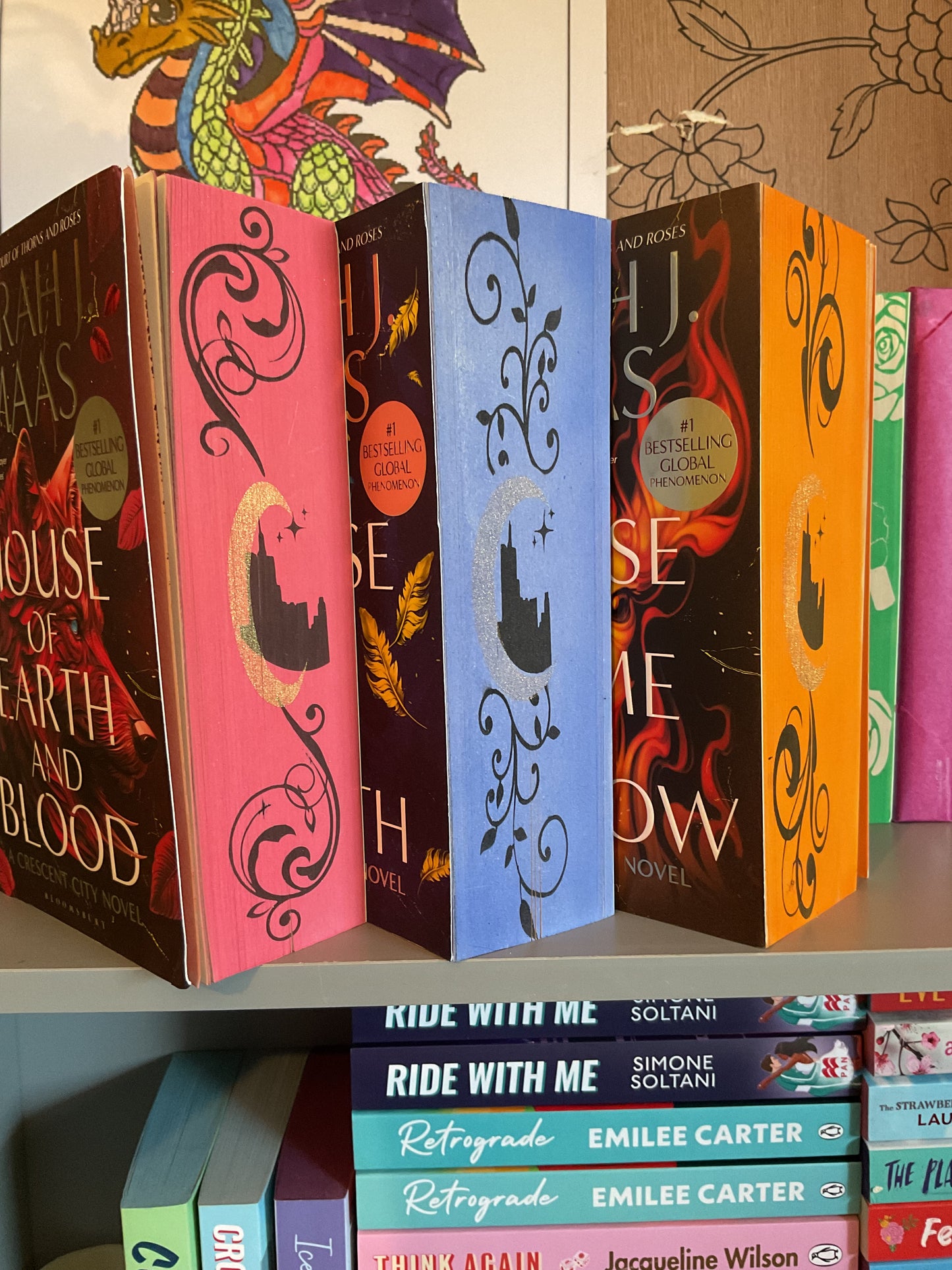 Crescent City by Sarah J Maas Paperback Sprayed Edges