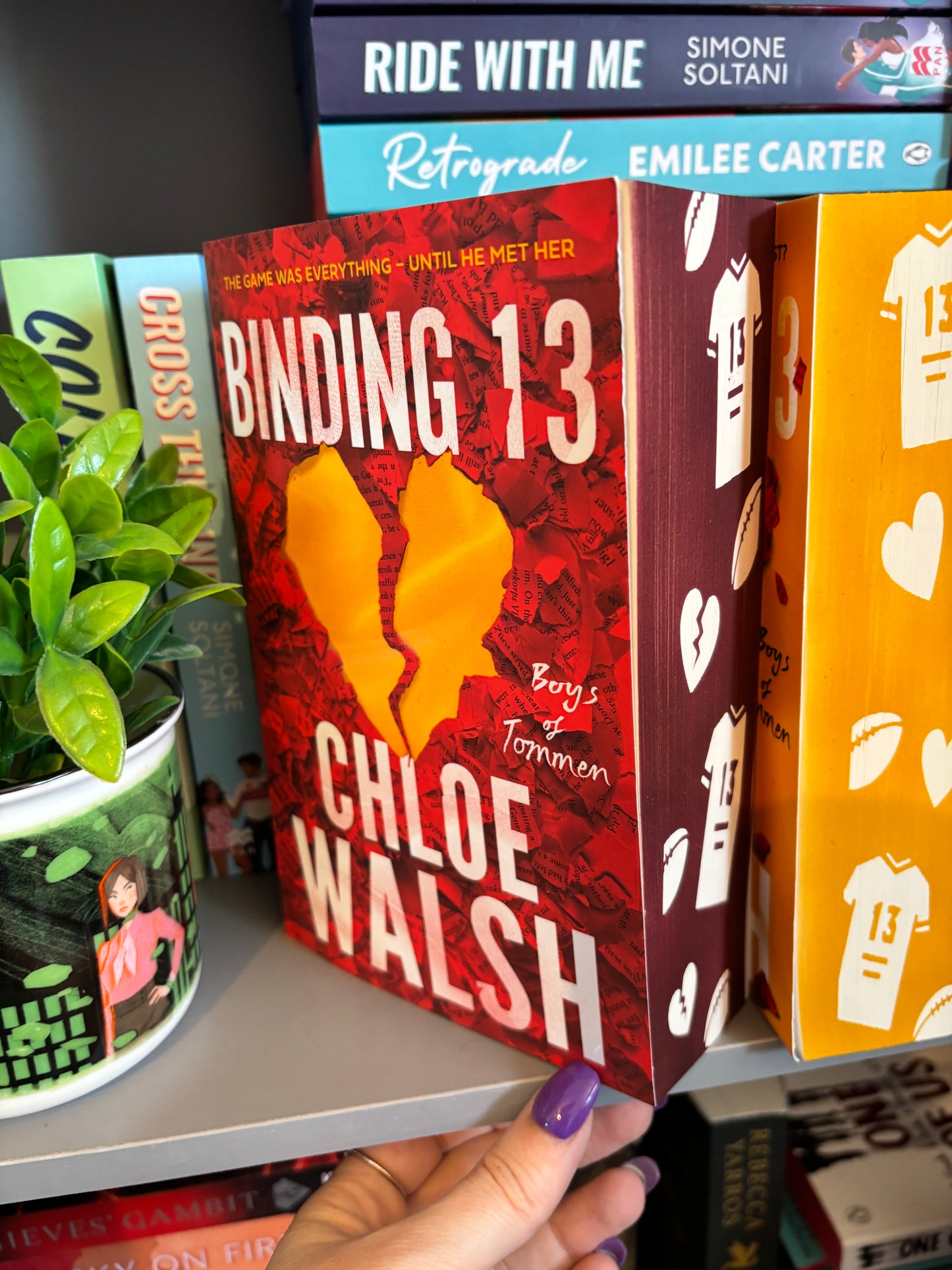 Boys of Tommen Sprayed Edge Paperbacks by Chloe Walsh