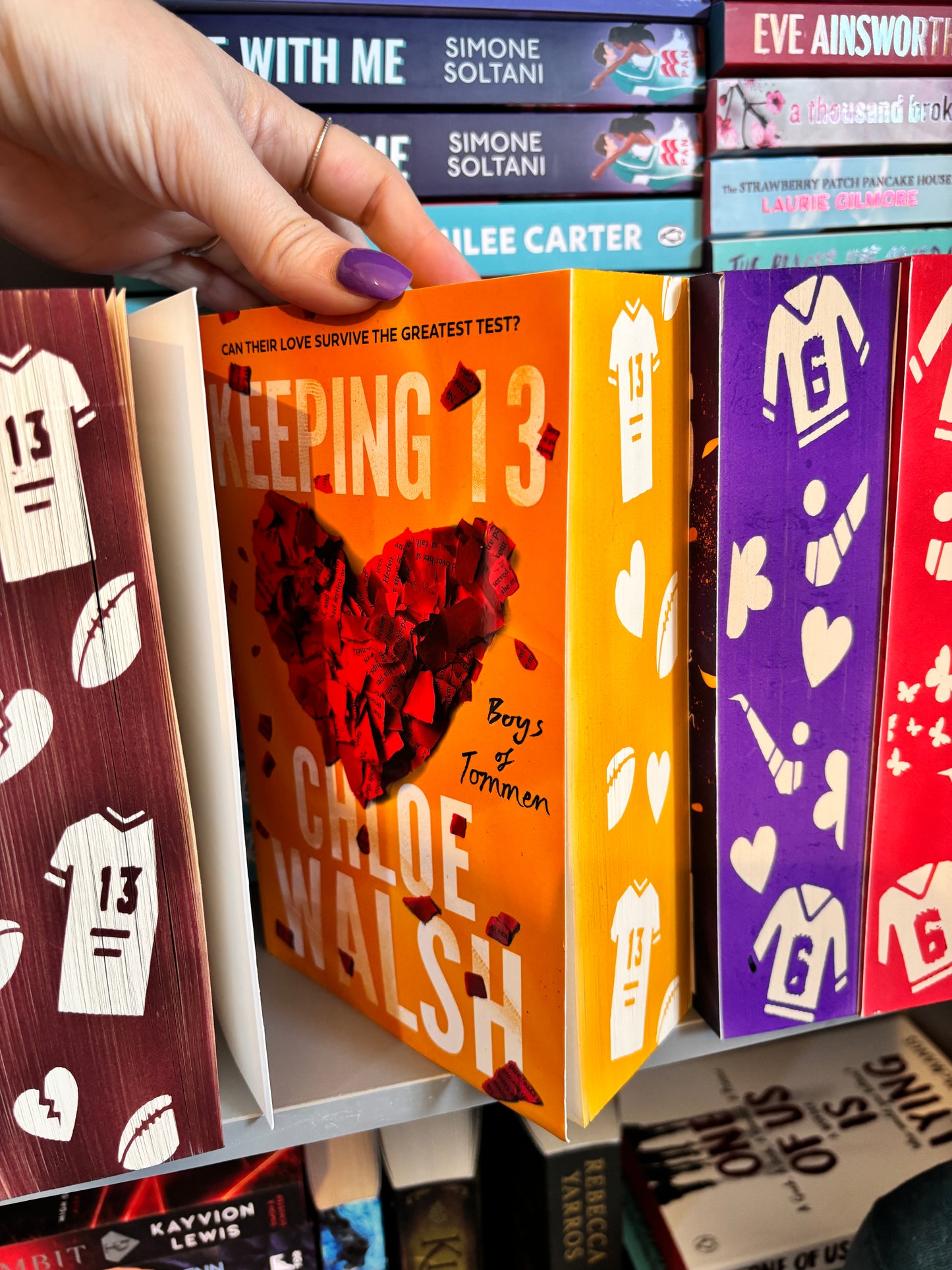 Boys of Tommen Sprayed Edge Paperbacks by Chloe Walsh