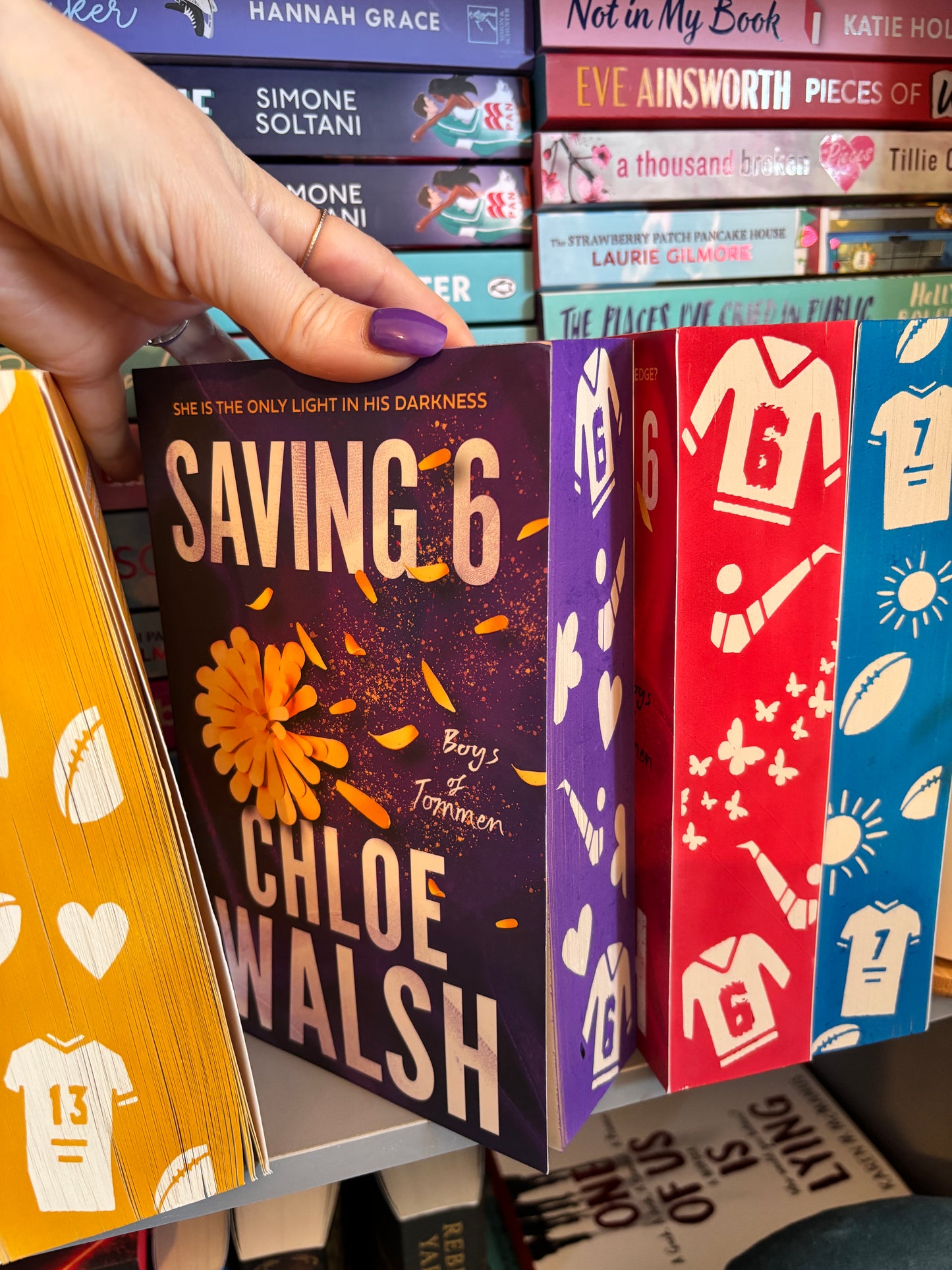 Boys of Tommen Sprayed Edge Paperbacks by Chloe Walsh