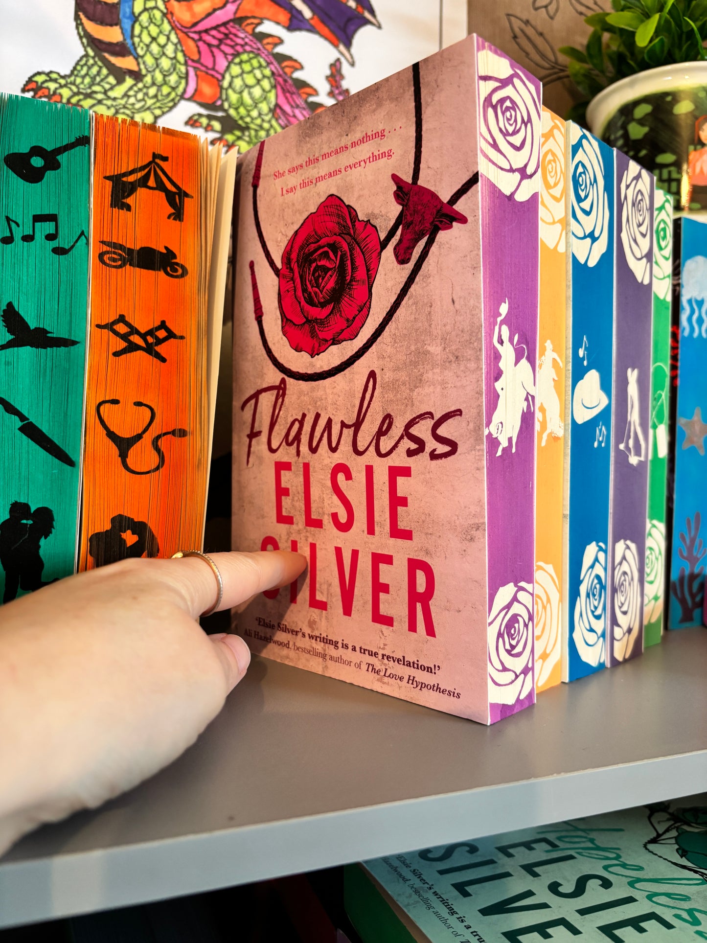 Chestnut Springs by Elsie Silver Sprayed Paperback Edges