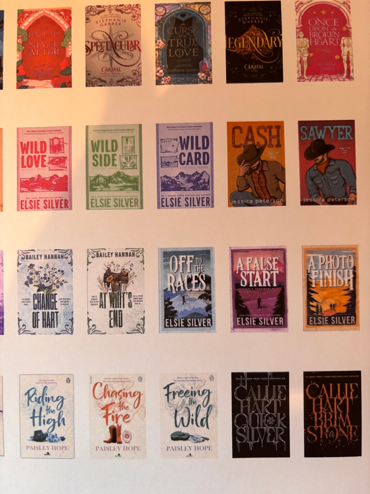 96 TikTok Popular Book Covers on sticker paper