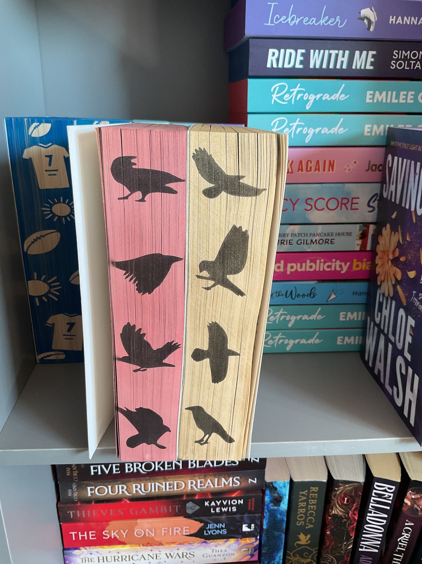 Six of crows and Crooked Kingdom Duology Sprayed Edges