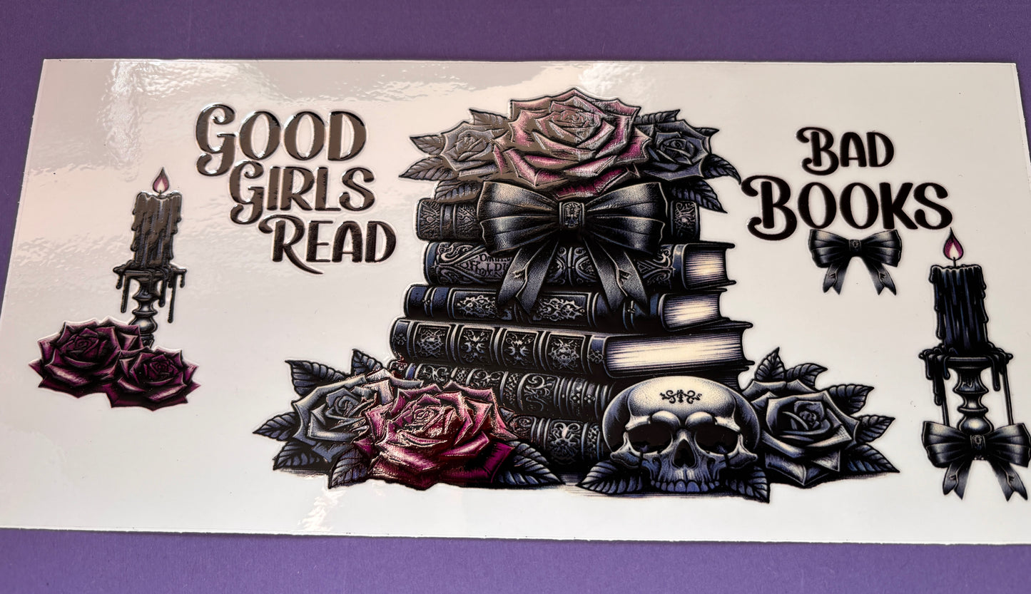 Dark romance UV DTF Wraps