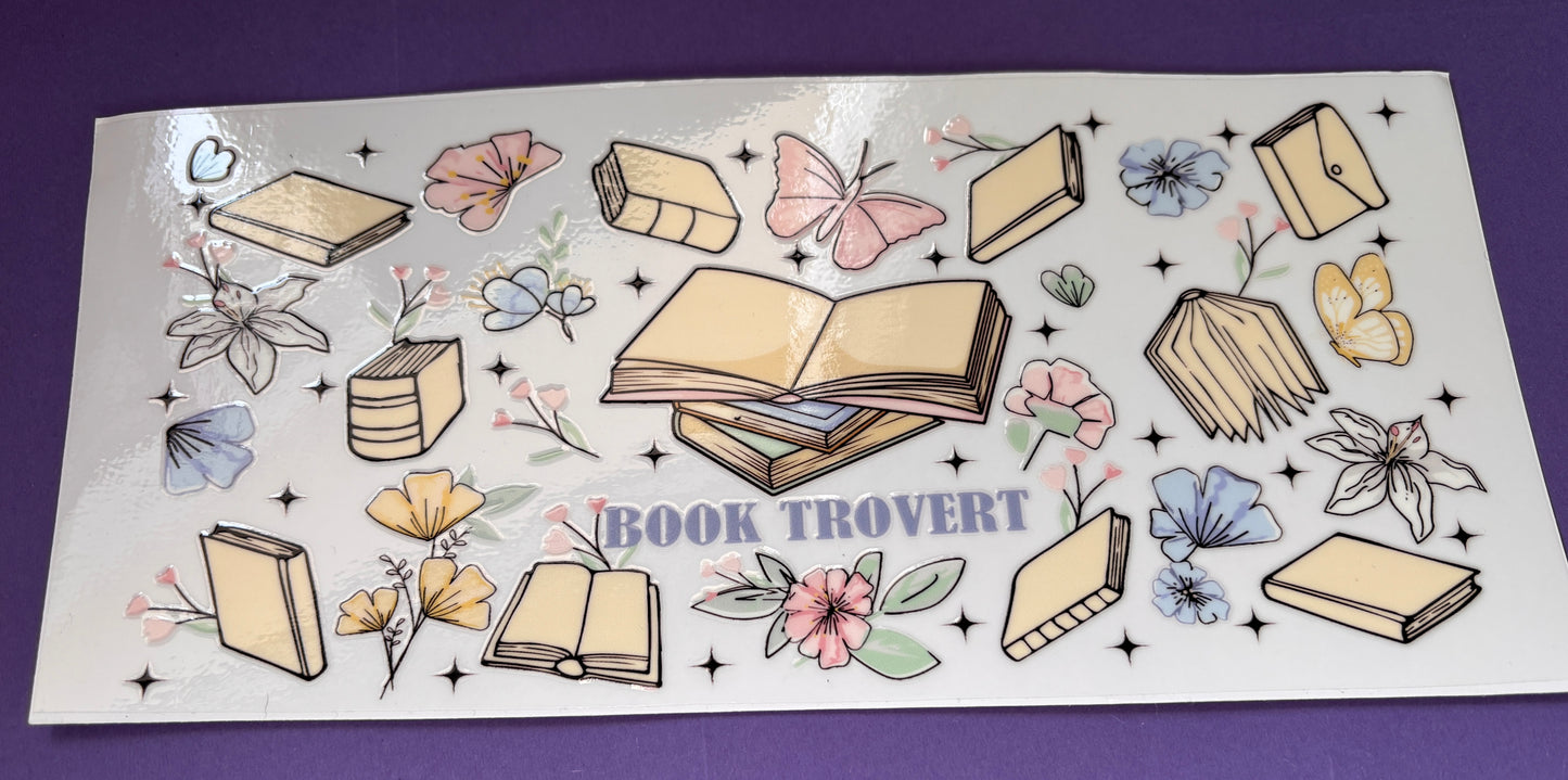 Booktrovert UV DTF Wrap