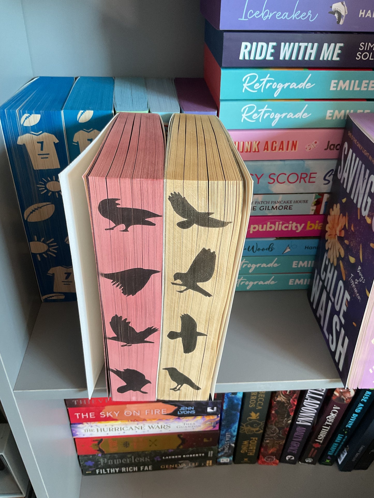 Six of crows and Crooked Kingdom Duology Sprayed Edges