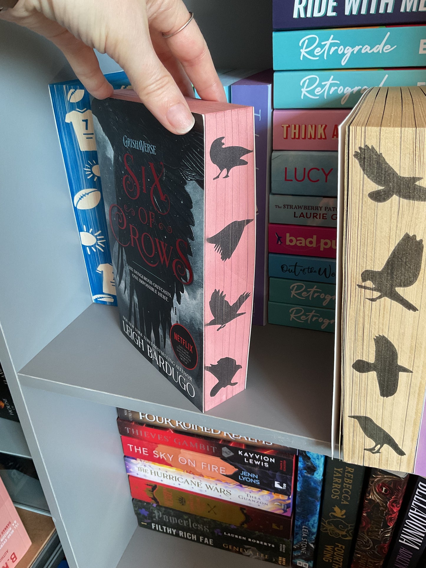 Six of crows and Crooked Kingdom Duology Sprayed Edges