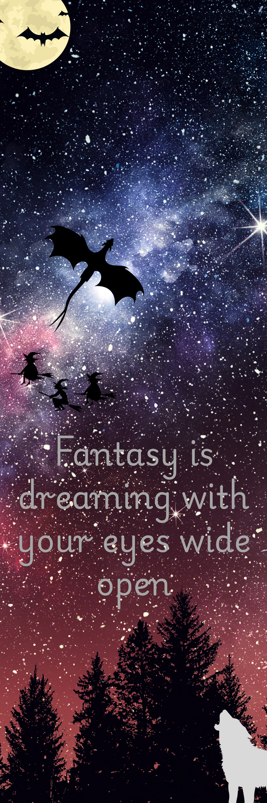 Fantasy themed bookmark