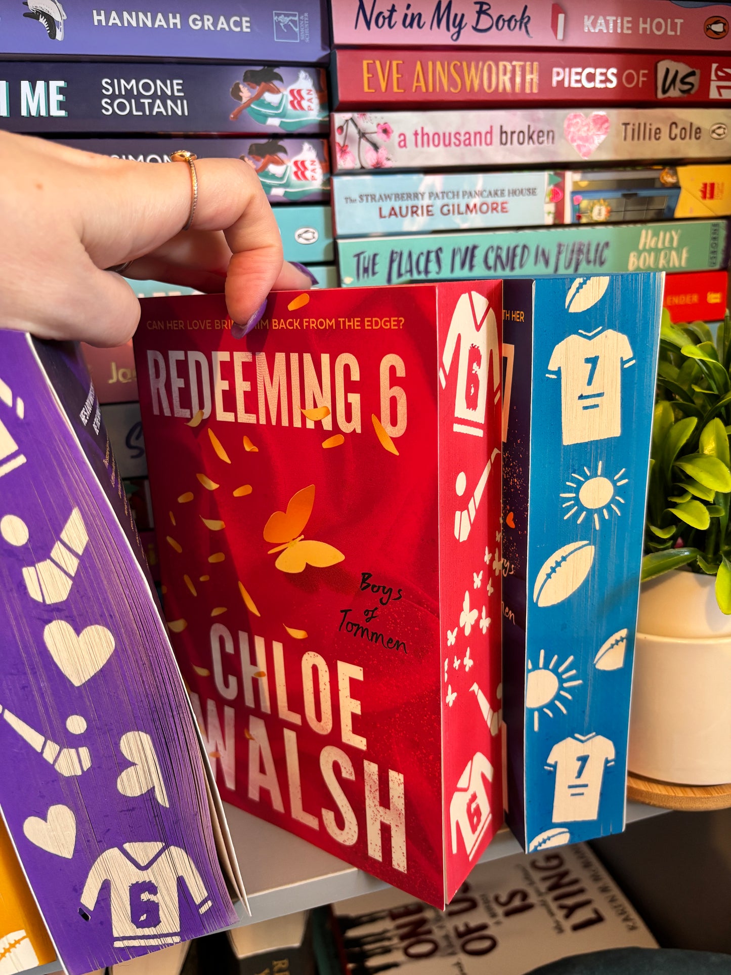 Boys of Tommen Sprayed Edge Paperbacks by Chloe Walsh