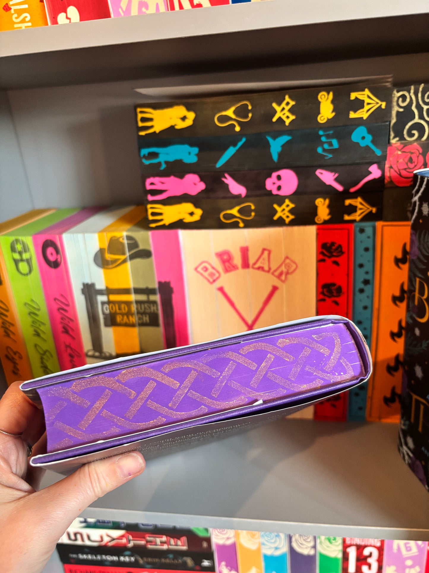 A Fate forged in Fire Hardback Sprayed Edge