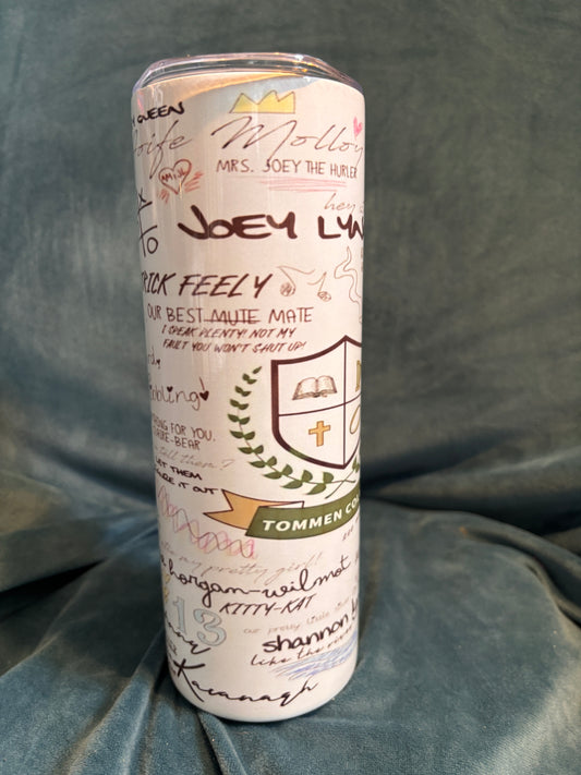 Boys of Women Metal Tumbler