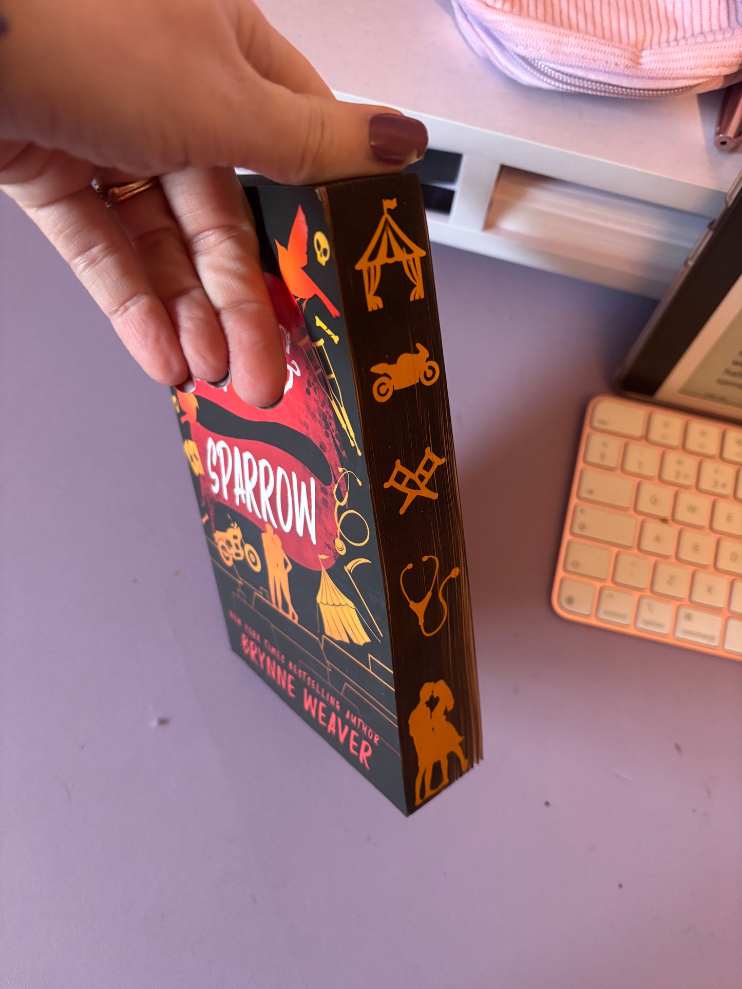 Sythe and Sparrow Sprayed Edge