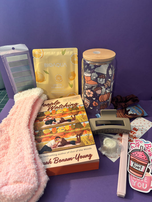 People Watching Autumnal Book Box