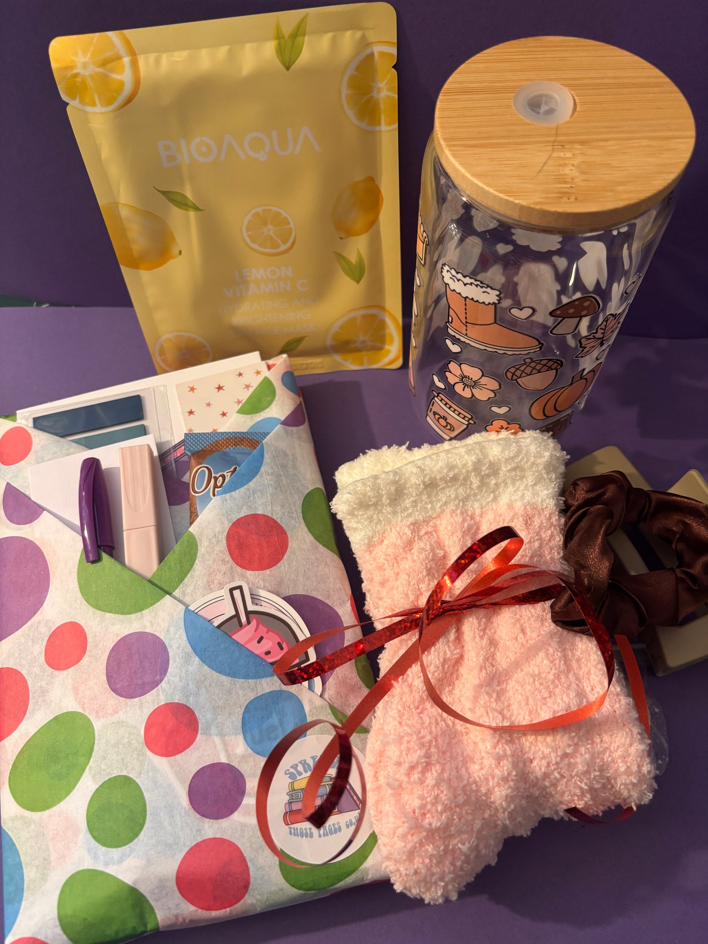 People Watching Autumnal Book Box