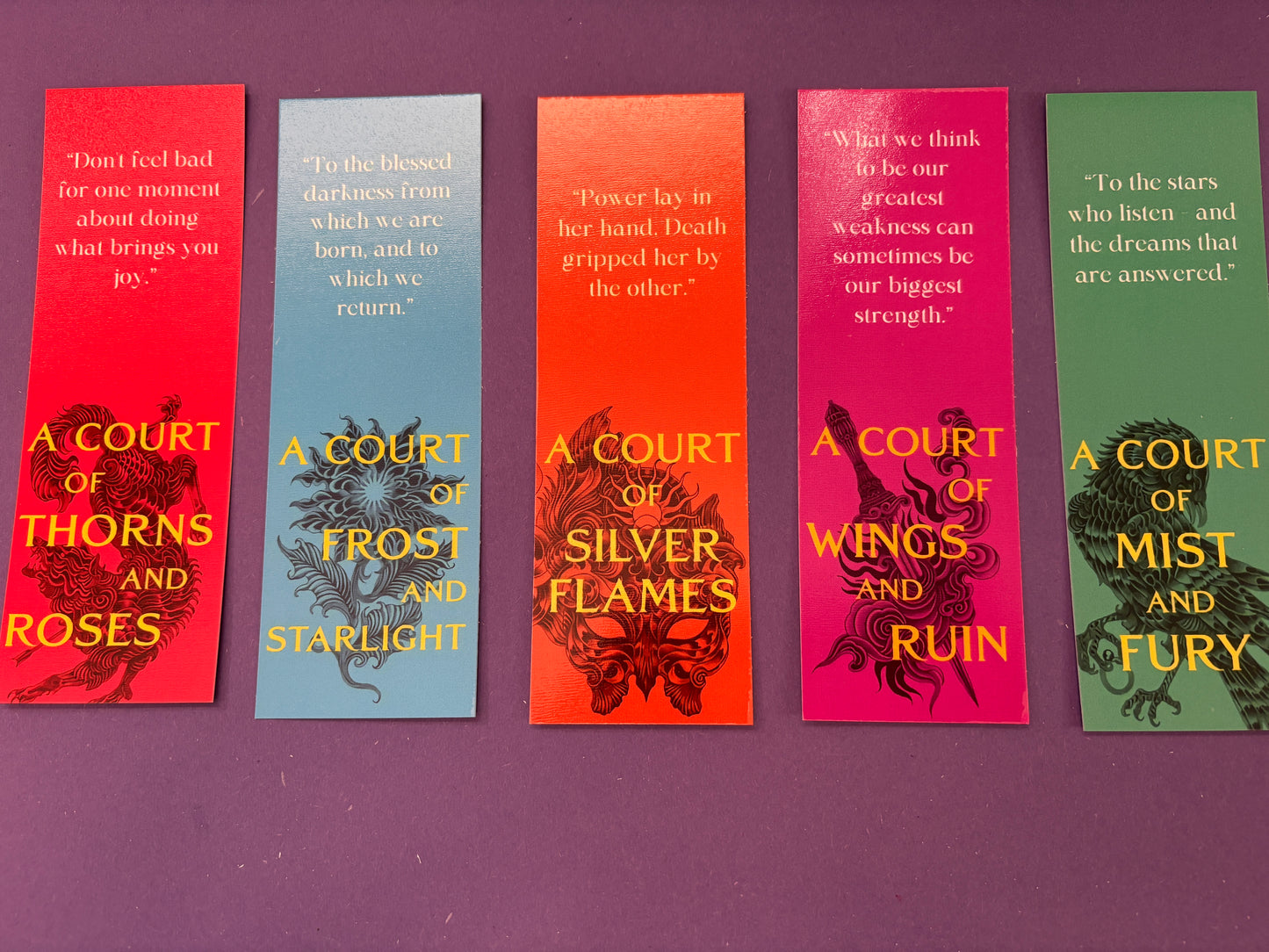 ACOTAR Set of bookmarks
