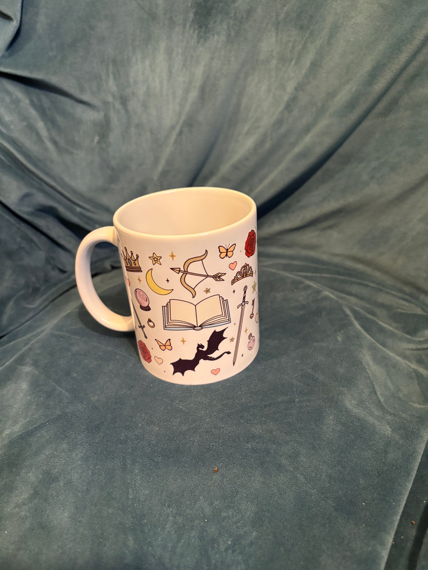 Romantasy themed mug
